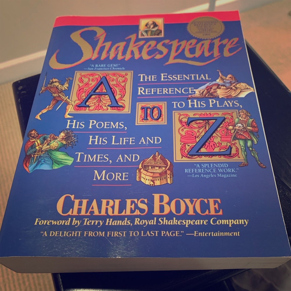 Shakespeare from A to Z Reference Charles Boyce